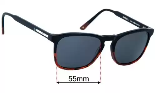 Vincero The Midway Lentes de Repuesto 55mm wide 