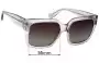 Sunglass Fix Replacement Lenses for Jimmy Choo Jen/S - 55mm Wide 