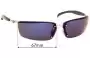 Sunglass Fix Ersatzgläser für Chanel 4008 - 67mm Wide 