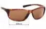 Sunglass Fix Lentes de Repuesto para Maui Jim MJ278 Spartan Reef - 63mm Wide 