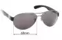 Sunglass Fix Lentes de Repuesto para Ray-Ban RB3509 - 63mm Wide 