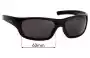 Sunglass Fix Lentes de Repuesto para Revo RE4073 Guide II - 63mm Wide 