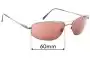 Sunglass Fix Replacement Lenses for Serengeti Velocity - 60mm Wide 
