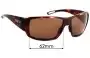 Sunglass Fix Replacement Lenses for Smith Guides Choice - 62mm Wide 