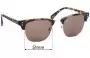 Sunglass Fix Replacement Lenses for Carve MiIlennials - 51mm Wide 