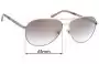 Sunglass Fix Replacement Lenses for Oroton  Clemence - 61mm Wide 