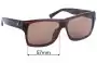 Sunglass Fix Replacement Lenses for Otis The Beat - 57mm Wide 