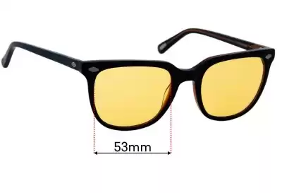 Raen Arlo Replacement Lenses 53mm wide 