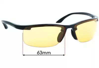 Ray-Ban RB4056 Ersatzgläser 63mm wide 