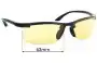 Sunglass Fix Replacement Lenses for Ray-Ban RB4056 - 63mm Wide 