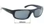 Sunglass Fix Replacement Lenses for Ray-Ban RB4166 - 63mm Wide 