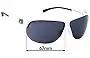 Sunglass Fix Replacement Lenses for Adidas A179 Tourpro S - 67mm Wide 