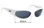 Sunglass Fix Replacement Lenses for Arnette Catfish AN222 - 62mm Wide 