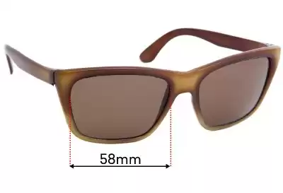 Bolle IREX 100 Ersatzgläser 58mm wide 
