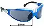 Sunglass Fix Replacement Lenses for Briko Zen - 80mm Wide 