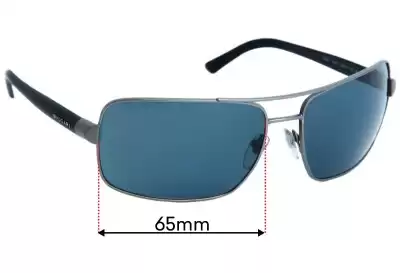 Bvlgari 5005 Replacement Lenses 64mm wide 