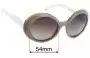 Sunglass Fix Ersatzgläser für Chanel 5154 - 54mm Wide 