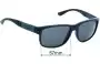 Sunglass Fix Replacement Lenses for Giorgio Armani AR 8057 - 57mm Wide 