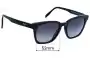 Sunglass Fix Ersatzgläser für Maui Jim MJ533 Shave Ice - 52mm Wide 