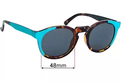 Mr. Boho Jordaan Replacement Lenses 48mm wide 