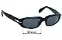 Sunglass Fix Replacement Lenses for Persol 2578-S - 54mm Wide 