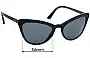 Sunglass Fix Replacement Lenses for Prada SPR01V - 56mm Wide 