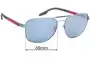 Sunglass Fix Replacement Lenses for Prada SPS53X - 60mm Wide 