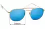 Sunglass Fix Ersatzgläser für Ray-Ban RB3609 - 54mm Wide 