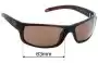 Sunglass Fix Replacement Lenses for R.M. Williams Cunningham - 63mm Wide 