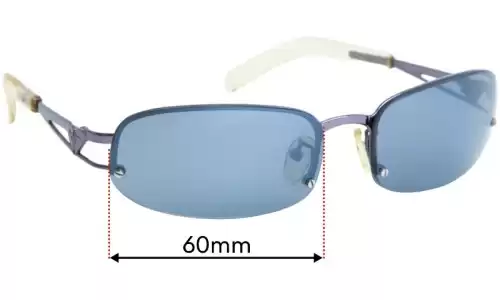 Sunglass Fix Replacement Lenses for Roxy Heartbraker - 60mm Wide Sunglass Fix Replacement Lenses for Roxy Heartbraker - 60mm Wide
