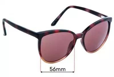 Specsavers Mooloolaba Replacement Lenses 56mm wide 