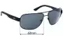 Sunglass Fix Replacement Lenses for Armani Exchange AX 2012/S - 62mm Wide 