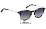 Sunglass Fix Replacement Lenses for Bailey Nelson  Markova - 49mm Wide 