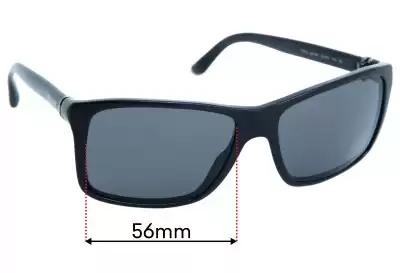 Bvlgari 7015 Replacement Lenses 57mm wide 