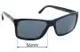 Sunglass Fix Replacement Lenses for Bvlgari 7015 - 57mm Wide 