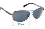 Sunglass Fix Replacement Lenses for Dirty Dog Crofter - 59mm Wide 