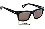 Sunglass Fix Lentes de Repuesto para Paul Smith PS 3003 - 51mm Wide 