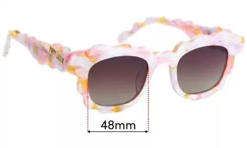 Sunglass Fix Replacement Lenses for Poppy Lissiman Crimpie - 48mm Wide 