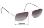Sunglass Fix Replacement Lenses for Safilo Elasta E-7020 - 56mm Wide 