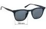 Sunglass Fix Replacement Lenses for Smoke & Mirrors  Rocket 88 - 50mm Wide 