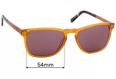 Specsavers Monkfish Sun Rx Replacement Lenses 54mm wide 