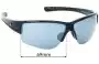 Sunglass Fix Replacement Lenses for Adidas A410 Evil Cross L - 69mm Wide 