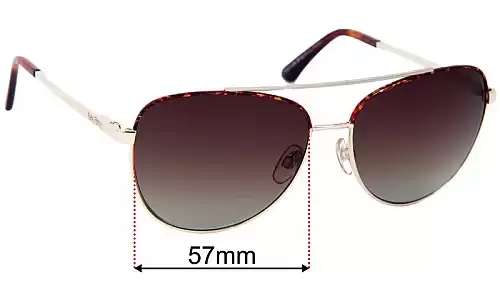 Sunglass Fix Replacement Lenses for Alex Perry AP Men Sun Rx 52 - 57mm Wide Alex Perry AP Men Sun Rx 52 Replacement Lenses 57mm wide