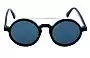 AM Eyewear x Shanghai Tang Retro Chinese Round Replacement Sunglass Lenses - Front View 