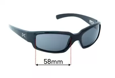 Anon Crusher Replacement Lenses 58mm wide 