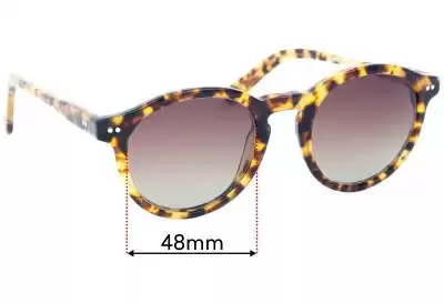 Arise Collective AT8003 Lentilles de Remplacement 48mm wide 