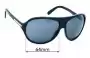 Sunglass Fix Verres de Remplacement pour Burberry B 4003 - 64mm Wide 