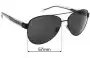 Sunglass Fix Verres de Remplacement pour Burberry BE 3084 - 57mm Wide 