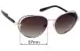 Sunglass Fix Replacement Lenses for Bvlgari 6087-B - 57mm Wide 