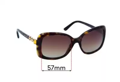 Bvlgari 8144-B Replacement Lenses 57mm wide 